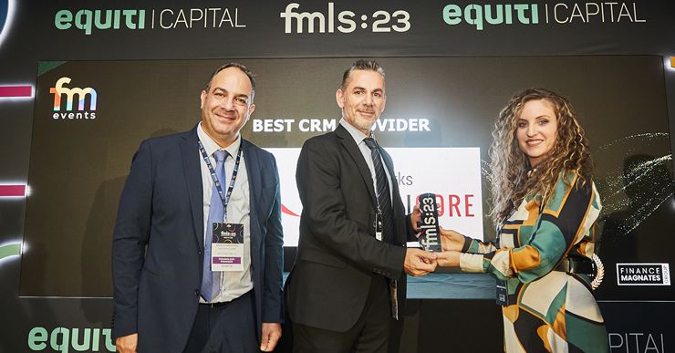 Best CRM Award at Finance Magnates London Summit 2023