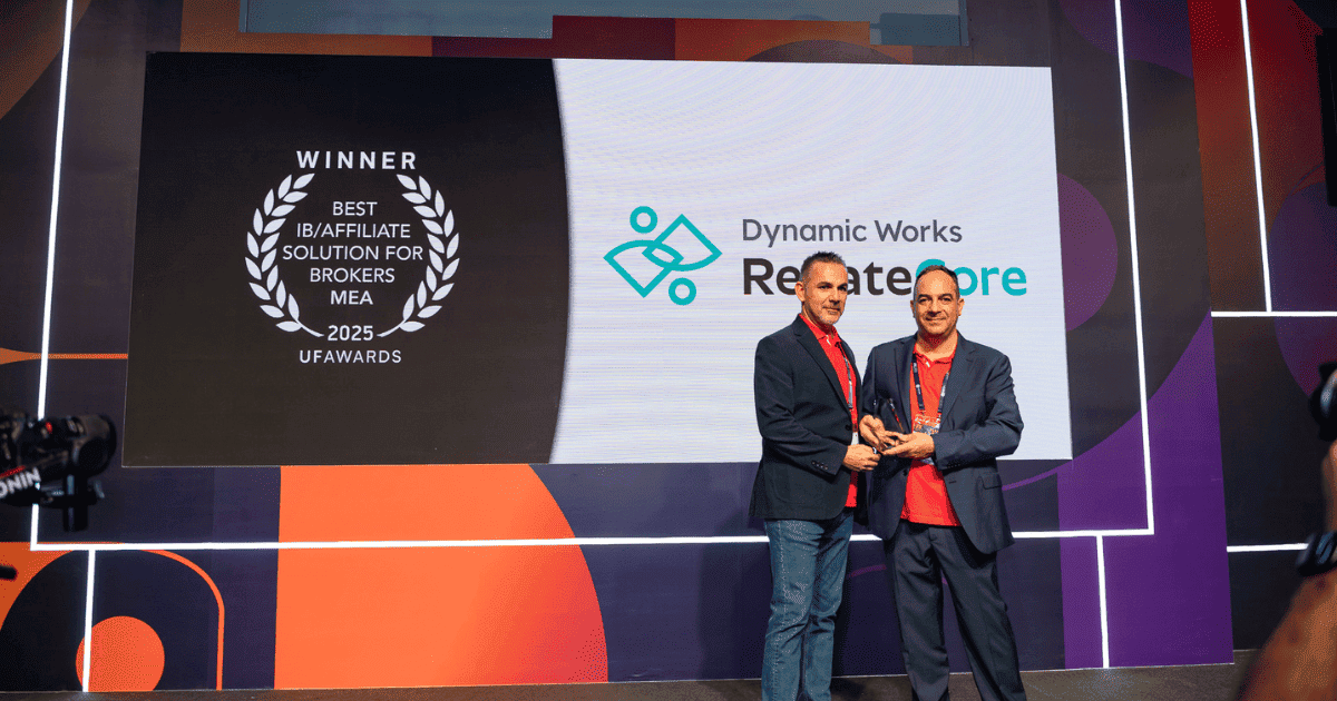 RebateCore Wins Best IB/Affiliate Solution for Brokers at iFX EXPO Dubai